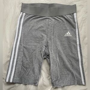Adidas Gray Biker Shorts